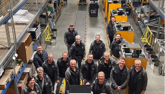 Im Werk in Österreich